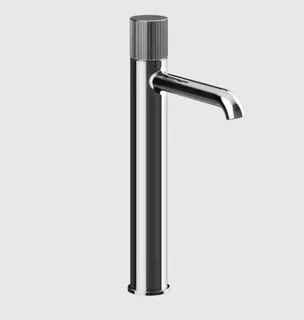 Смеситель для раковины, Gessi, Habito Rigato, цвет-хром