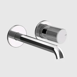 Смеситель для раковины, Gessi, Habito Rigato, цвет-хром