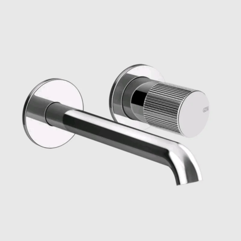 Смеситель для раковины, Gessi, Habito Rigato, цвет-хром