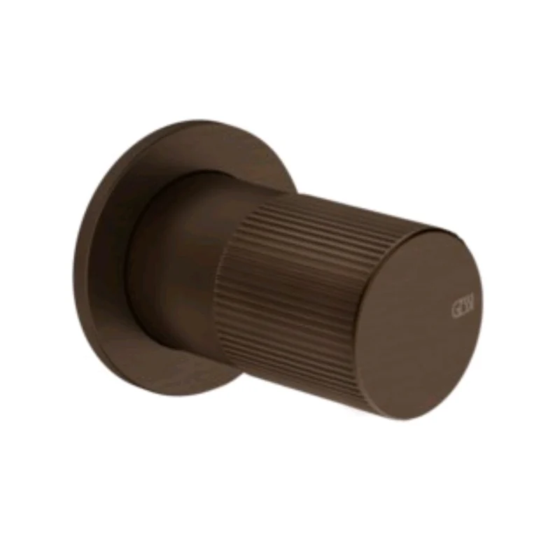 Смеситель для душа, Gessi, Habito Rigato, на 1 потребитель, цвет-Dark Bronze
