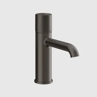 Смеситель для раковины, Gessi, Habito Diamantato, цвет-Black Metal Brushed PVD