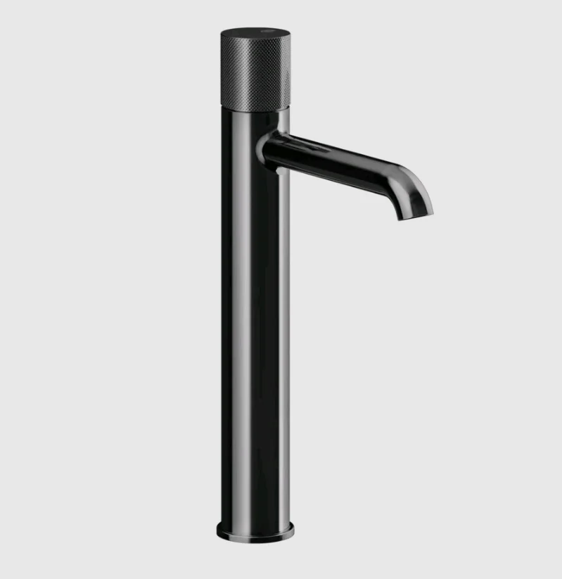 Смеситель для раковины, Gessi, Habito Diamantato, цвет-Black Metal PVD