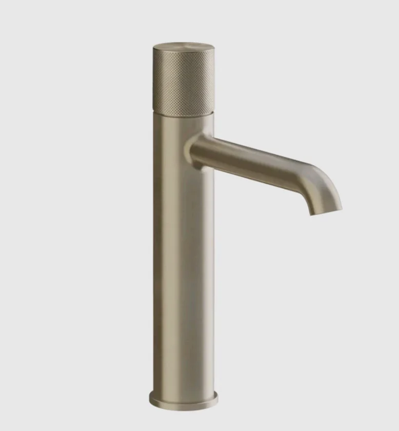 Смеситель для раковины, Gessi, Habito Diamantato, цвет-Finox Brushed Nickel