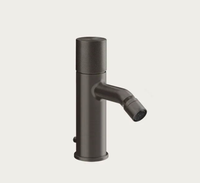 Смеситель для биде, Gessi, Habito Diamantato, цвет-Black Metal Brushed PVD