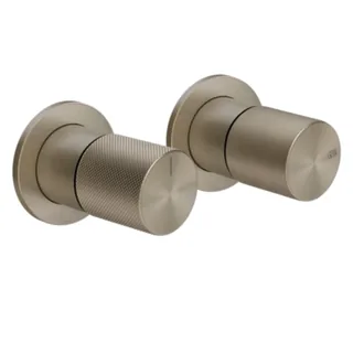 Смеситель для душа, Gessi, Habito Diamantato, на 2 потребителя, цвет-Finox Brushed Nickel — иконка