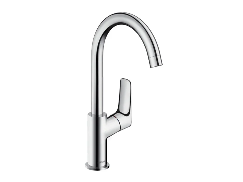 Смеситель для раковины, Hansgrohe, Logis, на раковину/столешницу, цвет-хром