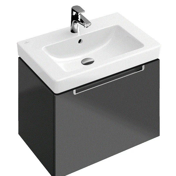 Раковина, Villeroy&Boch, Subway 2.0, шг 650*470, CeramicPlus, цвет-альпийский белый