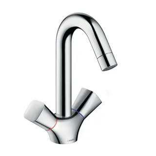 Смеситель для раковины, Hansgrohe, Logis, цвет-хром