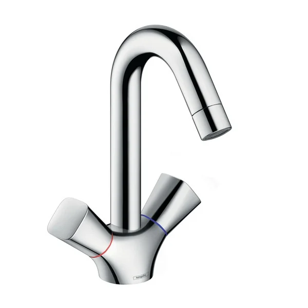 Смеситель для раковины, Hansgrohe, Logis, цвет-хром
