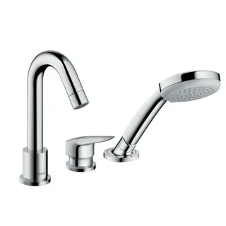 Смеситель для ванны и душа, Hansgrohe, Logis, цвет-хром
