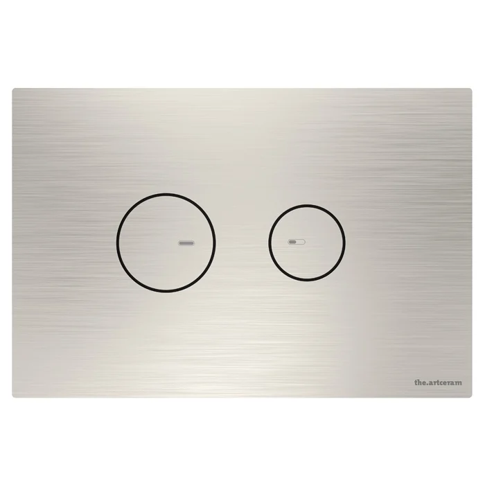 Клавиша смыва, Artceram, Inox 714, для унитаза, шгв 245*5,5*165, цвет-сталь (Товар заказной, возврату не подлежит)