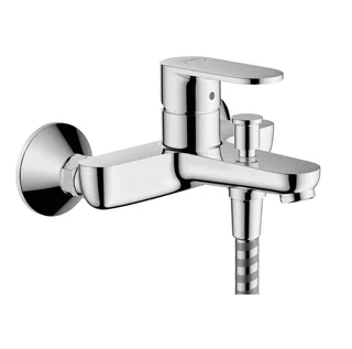 Смеситель для ванны и душа, Hansgrohe, Vernis Blend, настенный, цвет-хром