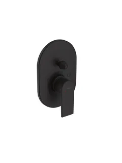 Смеситель для душа, Hansgrohe, Vernis Shape, цвет-черный матовый — иконка