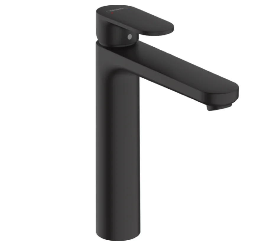Смеситель для раковины, Hansgrohe, Vernis Blend, цвет-черный матовый