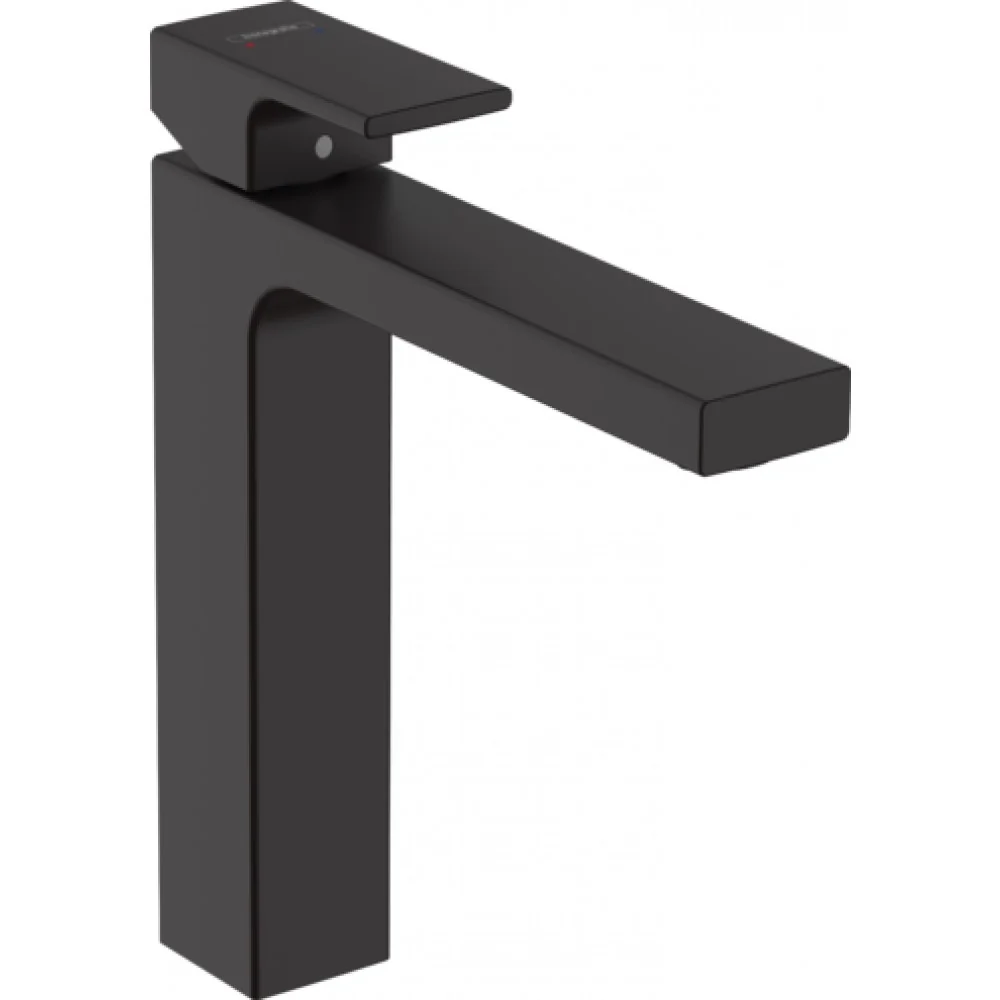 Смеситель для раковины, Hansgrohe, Vernis Shape, цвет-черный матовый