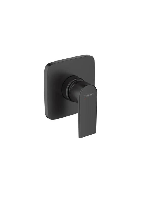 Смеситель для душа, Hansgrohe, Vernis Shape, цвет-черный матовый