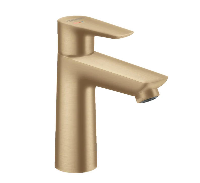Смеситель для раковины, Hansgrohe, Talis E, цвет-шлифованная бронза
