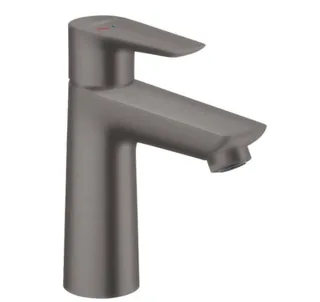 Смеситель для раковины, Hansgrohe, Talis E, цвет-шлифованный черный хром