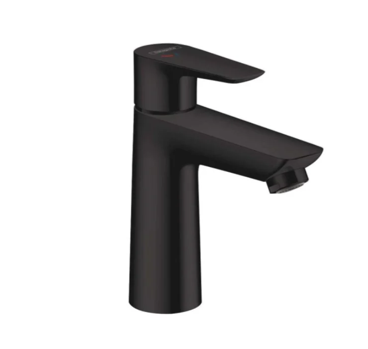 Смеситель для раковины, Hansgrohe, Talis E, на раковину/столешницу, цвет-черный матовый