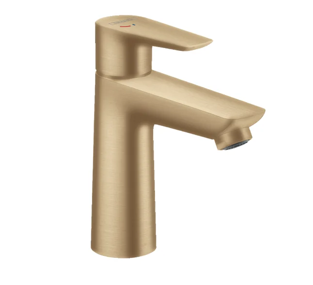 Смеситель для раковины, Hansgrohe, Talis E, цвет-шлифованная бронза