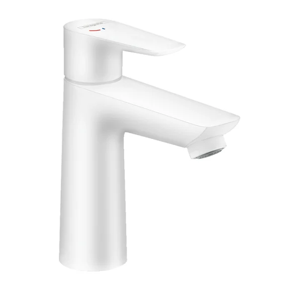 Смеситель для раковины, Hansgrohe, Talis E, цвет-белый матовый