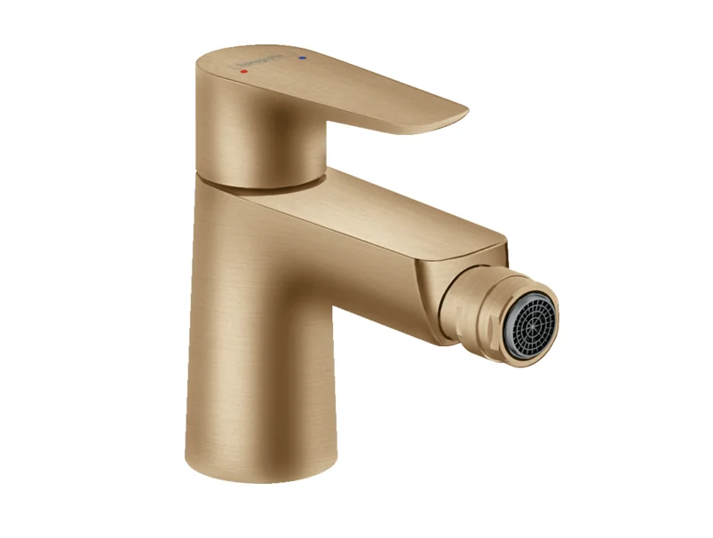 Смеситель для биде, Hansgrohe, Talis E, цвет-шлифованная бронза