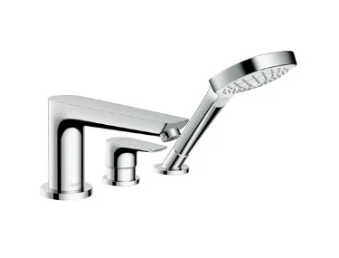 Смеситель для ванны и душа, Hansgrohe, Talis E, цвет-хром