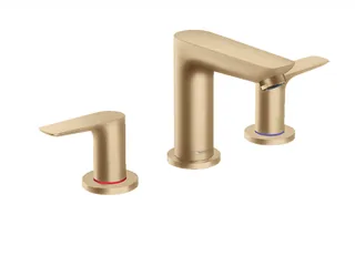 Смеситель для раковины, Hansgrohe, Talis E, цвет-шлифованная бронза