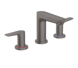 Смеситель для раковины, Hansgrohe, Talis E, цвет-шлифованный чёрный хром