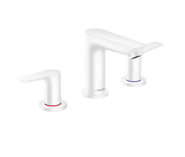 Смеситель для раковины, Hansgrohe, Talis E, цвет-белый матовый