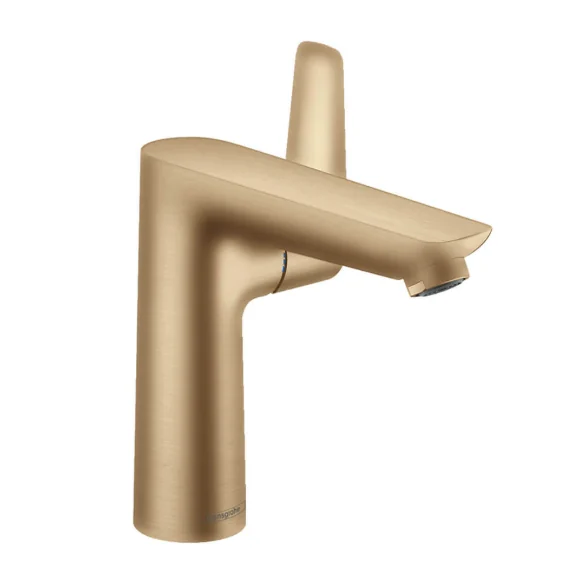 Смеситель для раковины, Hansgrohe, Talis E, цвет-шлифованная бронза