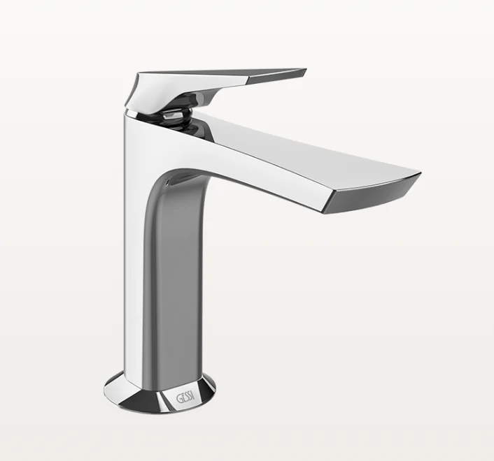Смеситель для раковины, Gessi, Ventaglio, на раковину/столешницу, цвет-хром