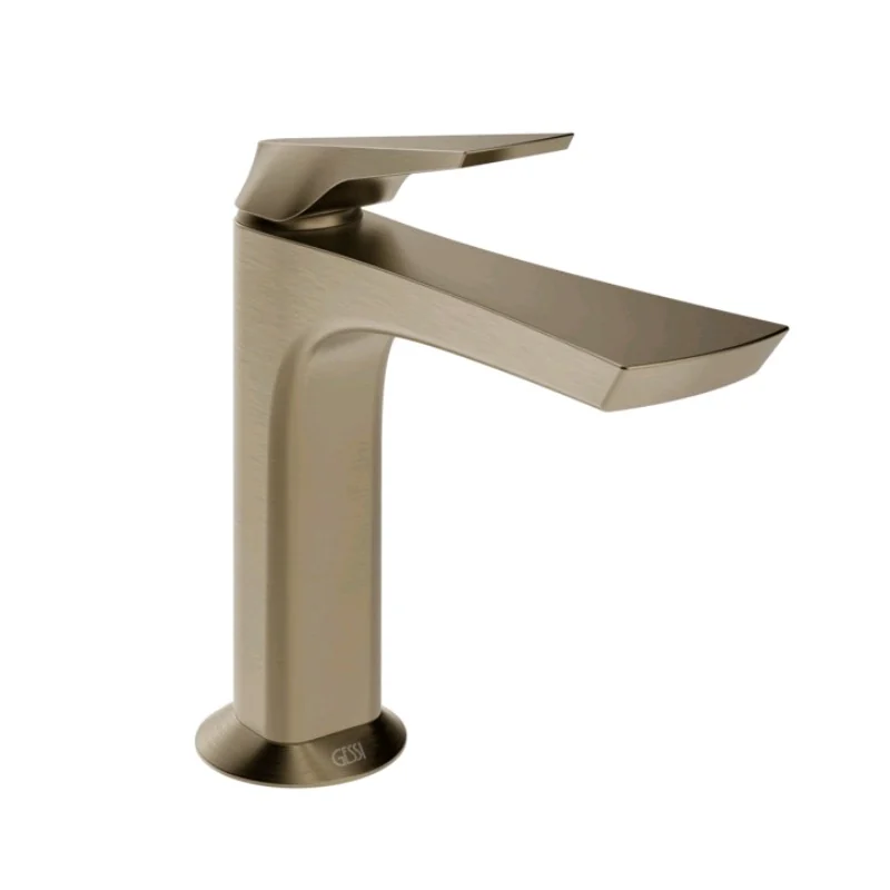 Смеситель для раковины, Gessi, Ventaglio, цвет-Finox Brushed Nickel