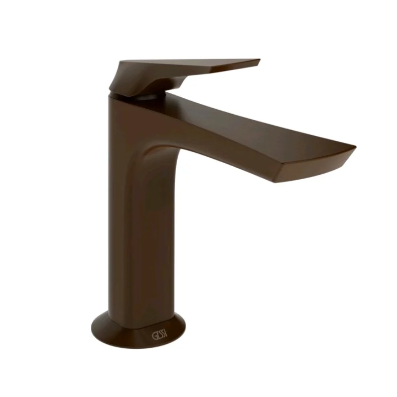 Смеситель для раковины, Gessi, Ventaglio, цвет-Dark Bronze
