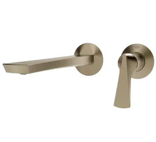 Смеситель для раковины, Gessi, Ventaglio, цвет-Finox Brushed Nickel
