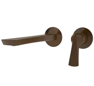 Смеситель для раковины, Gessi, Ventaglio, цвет-Dark Bronze