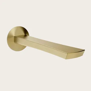 Излив, Gessi, Ventaglio, для раковины, цвет-Brass Brushed PVD