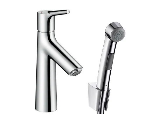 Смеситель для раковины, Hansgrohe, Talis S, цвет-хром