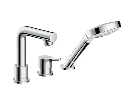 Смеситель для ванны и душа, Hansgrohe, Talis S, цвет-хром