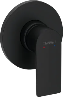 Смеситель для душа, Hansgrohe, Rebris E, цвет-черный матовый — иконка