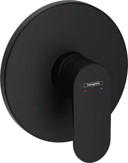 Смеситель для душа, Hansgrohe, Rebris S, цвет-черный матовый