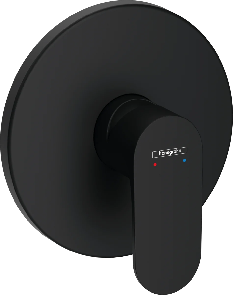 Смеситель для душа, Hansgrohe, Rebris S, цвет-черный матовый