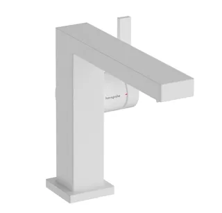 Смеситель для раковины, Hansgrohe, Tecturis E, цвет-белый матовый