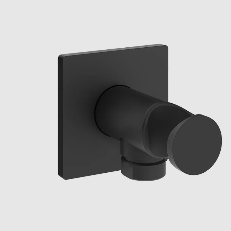 Шланговое подсоединение, Gessi, Inverso Bath&Shower, цвет-черный матовый