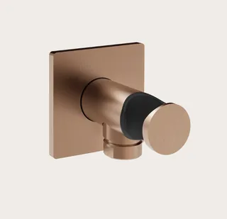 Шланговое подсоединение, Gessi, Inverso Bath&Shower, цвет-Copper Brushed PVD