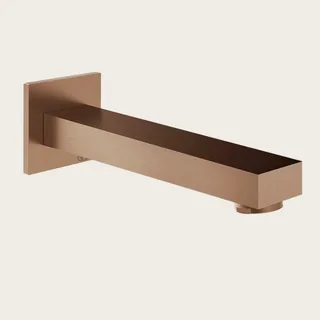 Излив, Gessi, Inverso, цвет-Copper Brushed PVD
