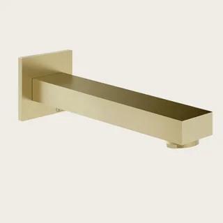 Излив, Gessi, Inverso, цвет-Brass Brushed PVD