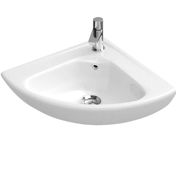 Раковина, Villeroy&Boch, O'Novo, шг 415*450, цвет-альпийский белый