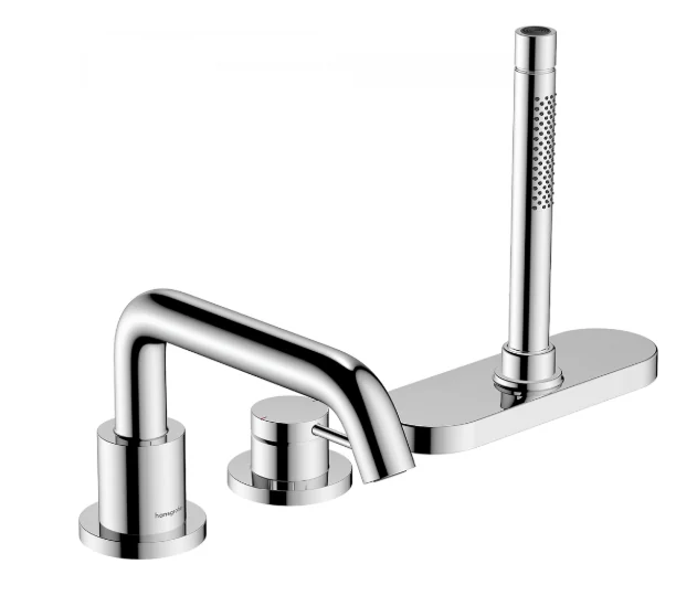 Смеситель для ванны и душа, Hansgrohe, Tecturis S, цвет-хром