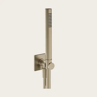 Душевой набор, Gessi, Inverso Rigato, цвет-Finox Brushed Nickel